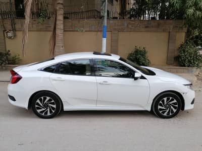 Honda Civic VTi Oriel Prosmatec 1.8 white 2019 model UG
