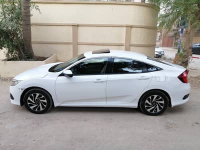 Honda Civic VTi Oriel Prosmatec 1.8 white 2019 model UG