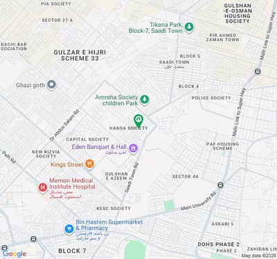 150 Square Yards Residential Plot In Beautiful Location Of Central Information Cooperative Housing Society In Karachi