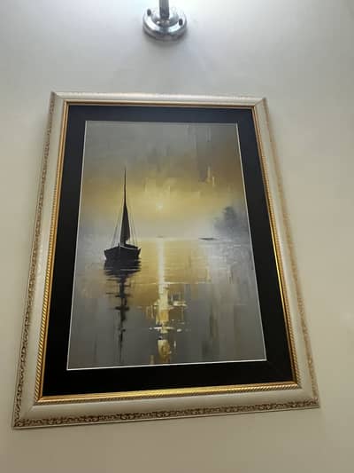 Wall painting frame