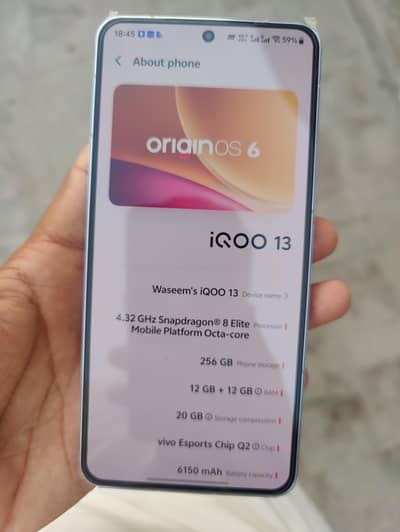 iQOO 13 Legend (BMW Edition) 12/256 - Box Pack Condition