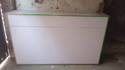 Wood counter for shop