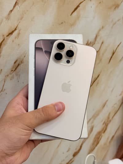 iphone 16 Pro Max Jv. 256 Gb. 92% health. With Box
