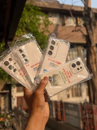 Tpu mobile cover transparent cover