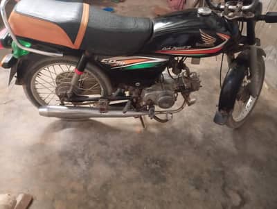 Honda 70cc bike 2015 modal