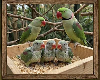 Premium Quality Raw Parrot Breeder Pairs Available!
