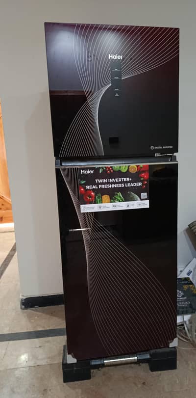 refrigerator with touch display
