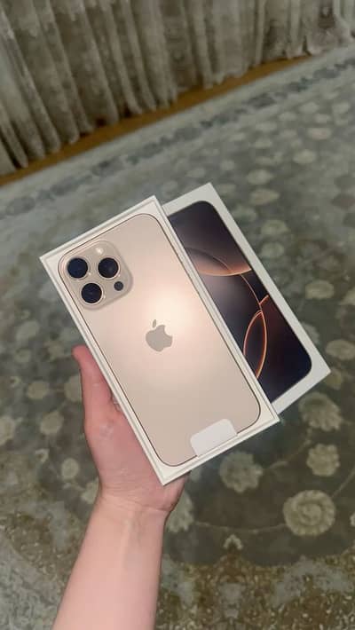 16 Pro Max 256 Gb With Box