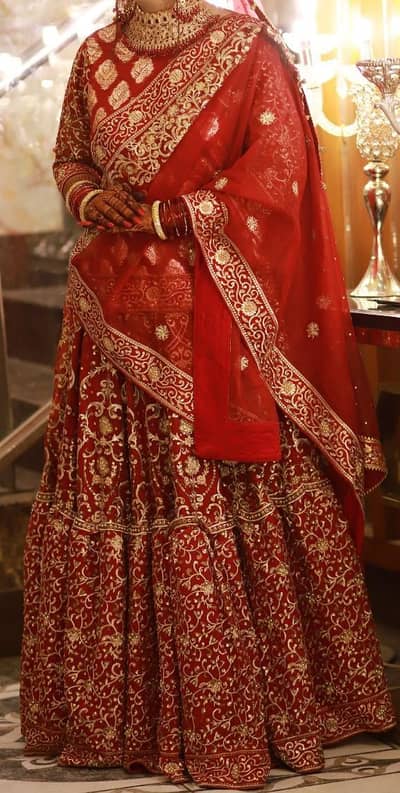 Bridal Lehenga And Shirt Only