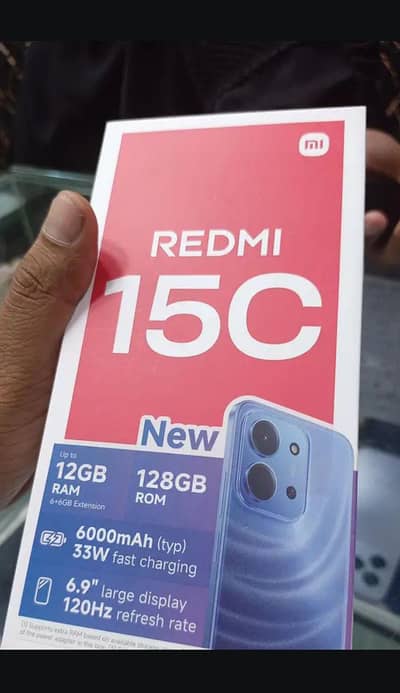 REDMI 15 C OPEN BOX EMERGENCY SELLING