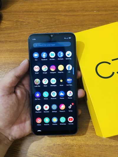 Realme C3 with box
