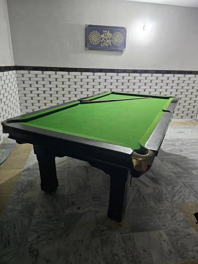 Snooker table 8/4 in home