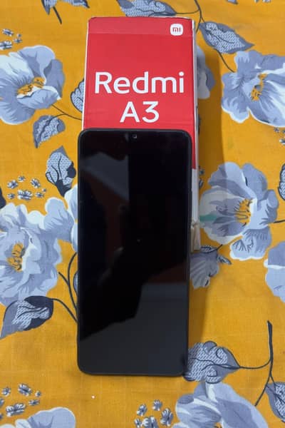 Title: Redmi A3 - 4GB 64GB - 10/10 Condition - Complete Box