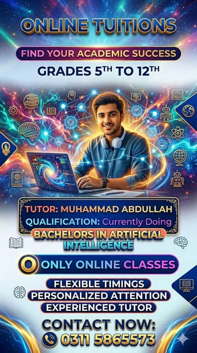 Online Tutor Available