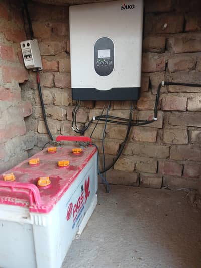Solar Inverter 2KVA and AGS Battery