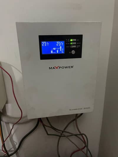 MaxPower Sunbridge 2000 hybrid inverter