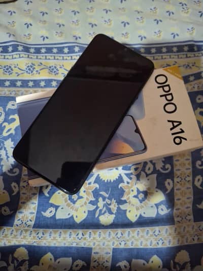 oppo A16 with box