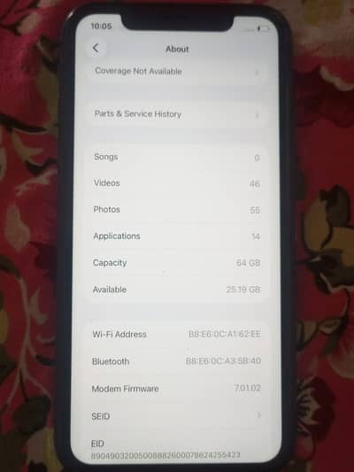 iPhone 11 jv for sell 73 battery health
