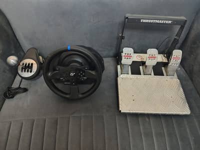 Thrustmaster T300RS GT Edition with T3PA-Pro Pedals And TH8A Shifter