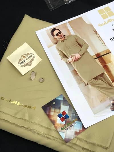 beige wash & wear suit for men summer
