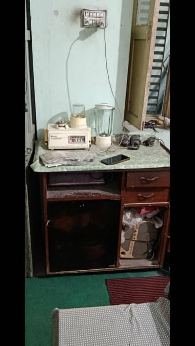 OLD VINTAGE CONSOLE TABLE