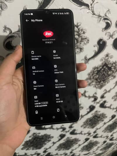itel daba Sath charger colour blue