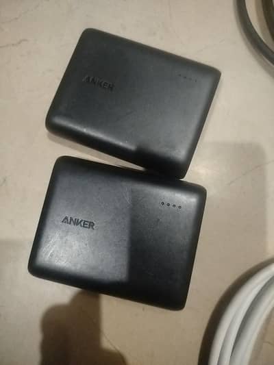 used Anker PowerCore 13000, 2-Port Ultra-Portable