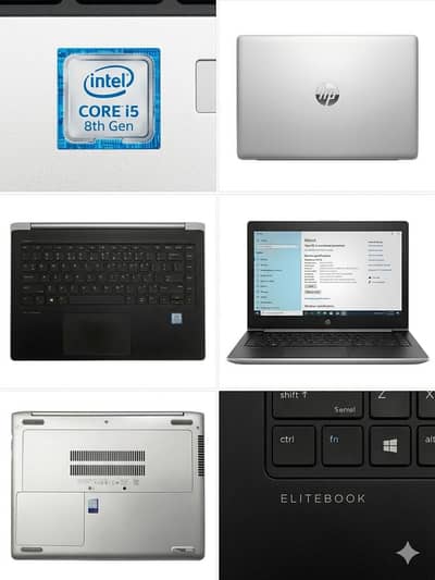 HP EliteBook i5 8th Generation (8GB RAM / 256GB SSD) - Lash Condition