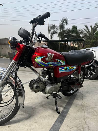 Honda Cd 70  new condition first hand use