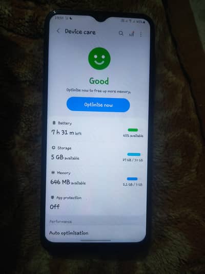 Samsung a3s 3ram 32gb