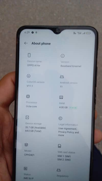 Oppo A16e