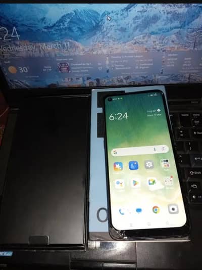 oppo f19 with box 6/128