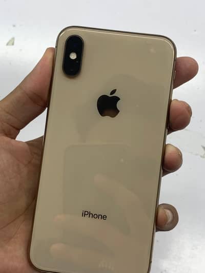 I phone xs pta approved 256 gb all ok golden color