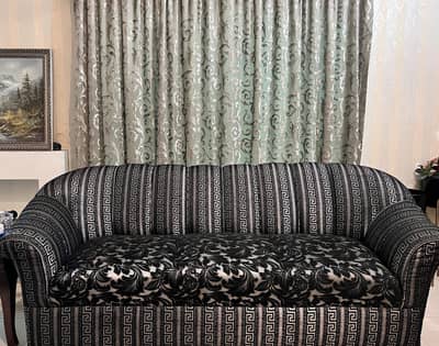 Black n Grey Sofas
