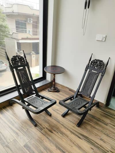 Antique Solid Wood Chairs