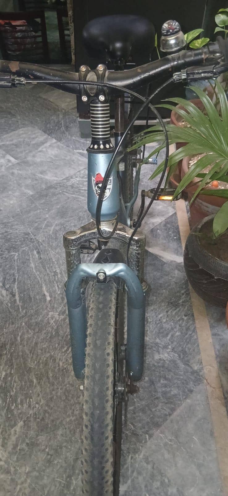 Two bicycles. 4