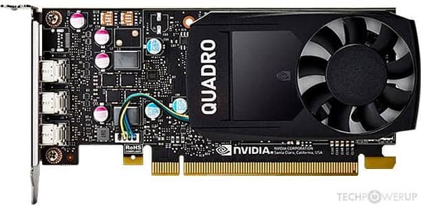 QUADRO P400 2GB, GDDR5, 64BIT, DX12, GOOD FOR GAMING GRAPHIC WORK
