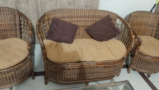 sofa set with table
