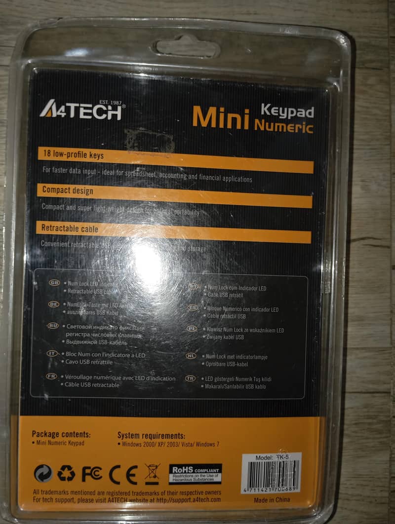 A4 tech mini keyboard 1