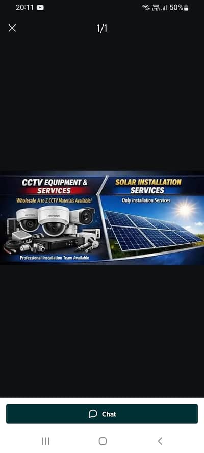 solar @ cctv camera and Electrical services
