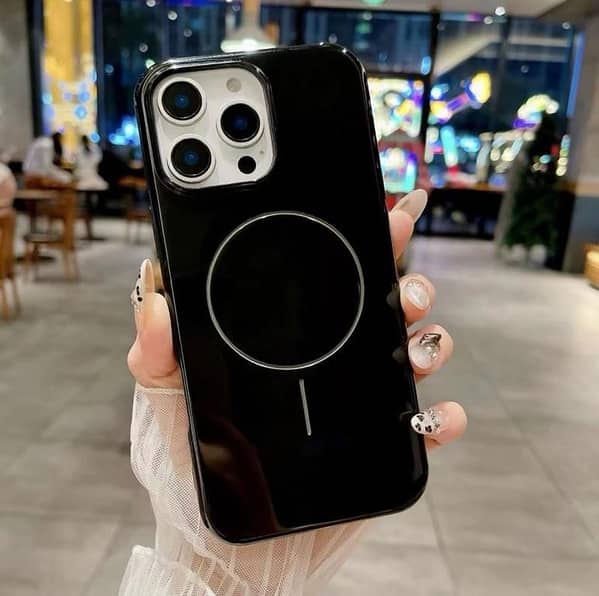iPhone Shine Magesafe Case For iPhone 17 16 15 14 13 12 11 Pro Max With Camera Lens Protection and Wireless Charging