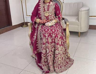 Baraat/Rukhsati beautiful and elegant Bridal Lehnga