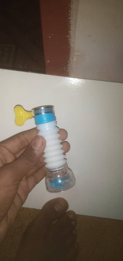 360 DEGREE ROTATEABLE FLEXIBLE FAUCET TAP EXTENDER WATER SAVING