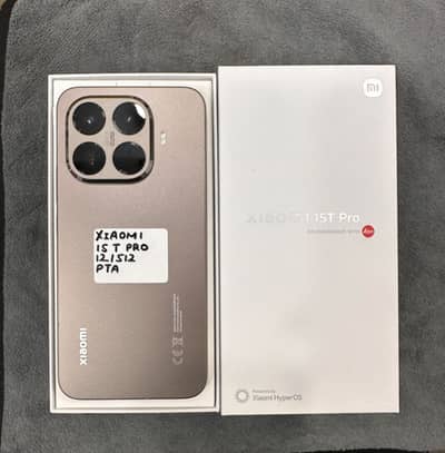 XIAOMI 15 T PRO 12/512 PTA APPROVED