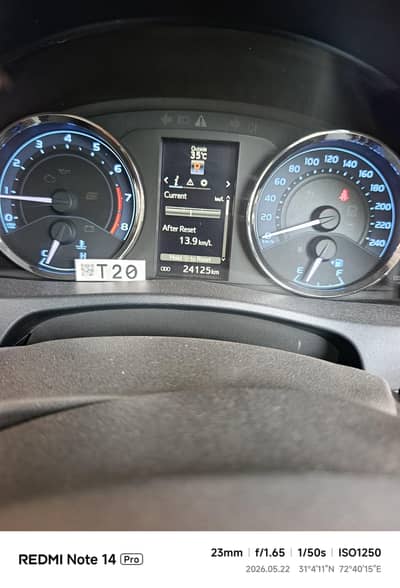 Toyota Altis Grande 1.8 X super white colour with black interior