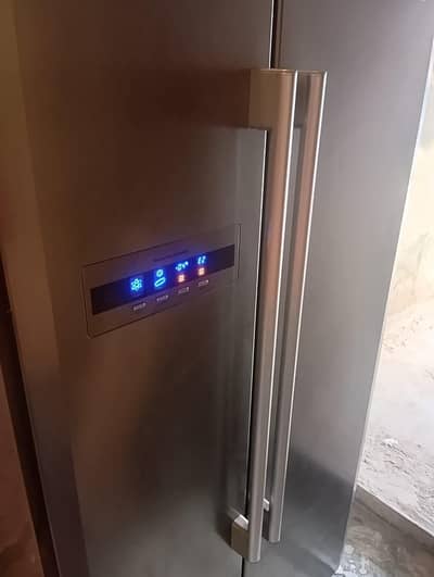 Haier double door fridge