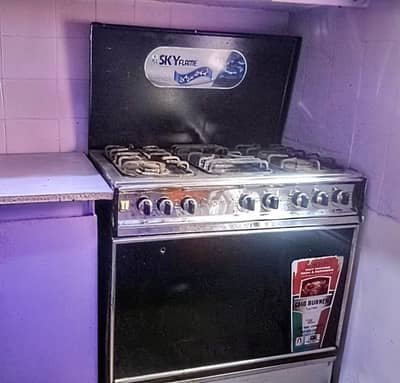 Sky Flame 5 Burner Cooking Range Oven
