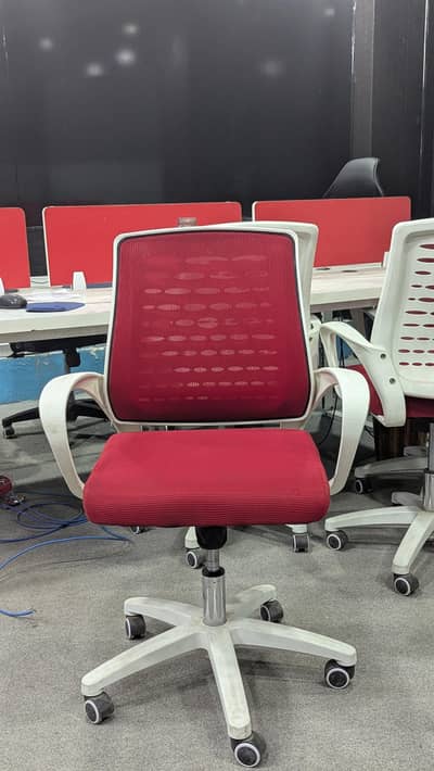 Office chairs and table available