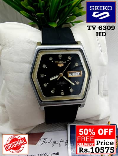 Seiko 5 Citizen Orient Automatic Pre-Owned watch Japan 03161737353