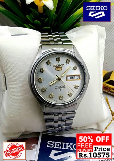 Seiko 5 Citizen Orient Automatic Pre-Owned watch Japan 03161737353